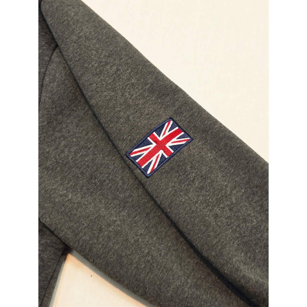Liverpool England Sweatshirt 2XL British Souvenirs Dark Gray Crewneck Union Jack - Picture 9 of 16